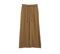 High-Waisted Relaxed Fit Extra Wide Leg Jersey Trousers Women s.Oliver Marron 46