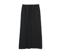 High-Waisted Relaxed Fit Extra Wide Leg Jersey Trousers Women s.Oliver Noir 40