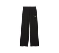 ESS Elevated High-Waist Straight Leg Rib Pant Puma Black