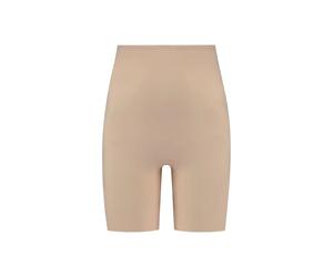High-waisted sculpting shorts for women Bye Bra Beige M