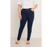 High Waisted Skinny Jeans Evans Indigo 32R