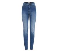 High-waisted slim jeans for women Ichi Twiggy Blue 34x32