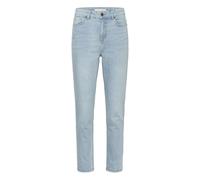 High-waisted slim jeans for women KAFFE Willow Bleu 28