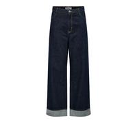 High-waisted wide-leg jeans for women Only Hope Bleu 32x32