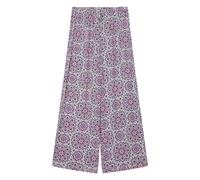 High-Waisted Wide Leg Trousers with Drawstring for Girls s.Oliver Beige 14 years
