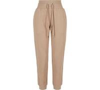High-waisted women's joggers Urban Classics Organic Marron S