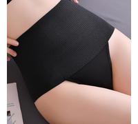 High Waisted Women's Panties Featuring Tummy Control Technology For Enhanced Shape and Style (S Black)