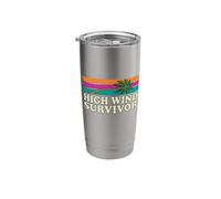 High Wind Survivor Extreme Weather Island Wind Storm Stainless Steel Insulated Tumbler