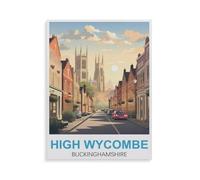 High Wycombe Buckinghamshire,Wooden Jigsaw Puzzle 1000 Pieces Adult Toys Decompression Game(75x50cm)-GU36