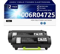 High Yield 006R04725 Toner Cartridge Replacement for Xerox B410 VersaLink B415 Printers, 6000 Page, Crisp Black Prints,Black-2 pack
