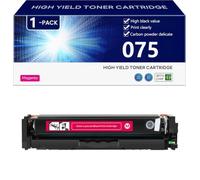 High Yield 075 Toner Cartridge Replacement for Canon i-Sensys MF664Cdw MF667Cdw LBP646Cdw LBP647Cdw MF664Cdw MF667 Cdw MF665Cdw MF663Cdw MF662Cdw Printers, 1400 Page, Crisp Black Prints,Magenta-1 pack