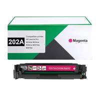 High Yield 202A Toner Cartridges Replacement For HP 202A CF500A CF501A CF502A CF503A For HP LaserJet Pro M254dw M254nw M280nw M281fdw M281fdn Printers, With Chip,Magenta-1 Set