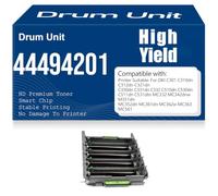 High Yield 44494201 Imaging Drum Unit for OKI C310dn C330dn C331dn C510dn C530dn C511dn C531dn MC351dn MC361dn MC352dn MC561 MC562dnw MC562dn Printers 20000 Pages,1PC-Black