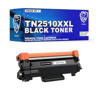 High Yield Brother Compatible TN2510XXL Cartridge - Black Toner Replacement for HL-L 2865 DW, MFC-L 2900, MFC-L 2920 DW, MFC-L 2922 DW, MFC-L 2960 DW, MFC-L 2980 DW - 5,000 Page Capacity (Pack of 1)