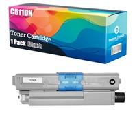 High Yield C511DN 44973508 44469724 44469723 44469722 Toner Cartridge Compatible for OKI C511DN C531 C531dn MC562 MC562dn MC562dnw MC562w Printer, Unleash High-Definition Printing (Black)