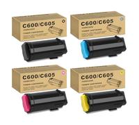 High Yield C600 C605 Toner Cartridge 106R03896 106R03897 106R03896 106R03899 Ink Set Replacement for Xerox C600 C605 C600N Printer