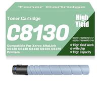 High Yield C8130 C8135 C8145 C8155 C8170 Toner Cartridges for Xerox, 006R01746 006R01747 006R01748 006R01749 Compatible for Xerox AltaLInk C8130 C8135 C8145 C8155 C8170,C8130-Cyan