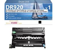 High Yield DR920 Toner Cartridge Replacement for Brother HL-EX415DW | HL-L5210DN HL-L5210DW HL-L5210DWT HL-L5215DW HL-L6210DW HL-L6210DWT Printers, 45000 Page, Crisp Black Prints,Black-1 pack