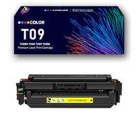 High Yield T09 Toner Cartridge Replacement for Canon TO9BK TO9C TO9Y TO9M To Use with imageCLASS X C1127iF MF1127C LBP1127C i-SENSYS X C1127i C1127iF C1127P Printer, Can Add Ink,Yellow-1Pack