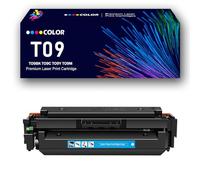 High Yield T09 Toner Cartridge Replacement for Canon TO9BK TO9C TO9Y TO9M To Use with imageCLASS X C1127iF MF1127C LBP1127C i-SENSYS X C1127i C1127iF C1127P Printer, Can Add Ink,Cyan-1Pack