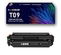 High Yield T09 Toner Cartridge Replacement for Canon TO9BK TO9C TO9Y TO9M To Use with imageCLASS X C1127iF MF1127C LBP1127C i-SENSYS X C1127i C1127iF C1127P Printer, Can Add Ink,Black-1Pack