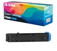 High Yield TK-5380 TK-5380K C M Y Toner Cartridge Compatible for Kyocera ECOSYS MA4000cifx MA4000cix PA4000cx Printer, Unleash High-Definition Printing, Achieving 13000 Pages (Cyan)