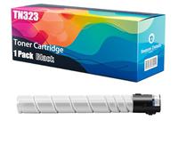 High Yield TN323 Toner Cartridge Compatible for Konica Minolta Bizhub 227 287 367 7528 Printers, Unleash High-Definition Printing, Achieving 8000 Pages (Black)