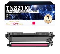 High Yield TN821XL Toner Cartridge Replacement for Brother HL-L9430CDN L9470CDN MFC-L9670CDN L9630CDN Printers, Clear and Durable, with Chip,Magenta-1 pack
