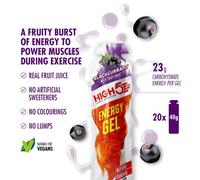 High5 Black Energy Gel Currant 40g One Size Multicolor