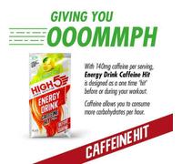 High5 Caff Hit 140 Mg Energy Drink Monodose Citrus 47g One Size Multicolor