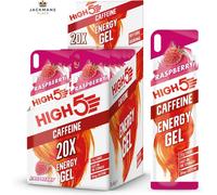 HIGH5 Caffeine Gels Running - Glucose Shots for Instant Energy and 20 x 40g
