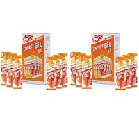 HIGH5 Carbohydrate Gels - Running Supplements for Fast Energy - Natural Fruit Juice & Caffeine-Free - Muscle Gel Endurance Fuel for Cycle Nutrition & Energy Gels for Hiking (Orange, 6 x 40g)