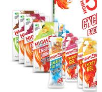High5 Cycle Pack Cycling Biking Energy Gels, Drinks & Bars With 750ml Bottle