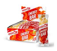 HIGH5 Energy Bars - High Carb Energy Bars for Running, Cycling & Hiking - Vegan Oat Bars with Real Fruits - Healthy Snacks for Adults - Snack Bars Multipack for Training & Racing (12x55g, Caramel)