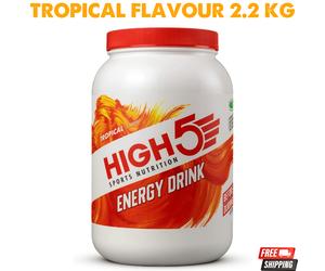 HIGH5 Energy Drink Powder 2.2kg Isotonic Electrolyte Cycling Running Sports Fuel