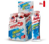 High5 Energy Gel Aqua Berry - 20 Pack for Endurance Athletes and Runners