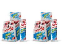 HIGH5 Energy Gel Aqua - Quick Release Sports Gels to Power Muscles for Peak Performance - Natural Fruit Juice & Caffeine-Free - Energy Boost for Running, Cycling and Endurance (Berry, 20 x 66g)