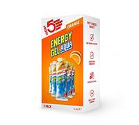 HIGH5 Energy Gel Aqua - Quick Release Sports Gels to Power Muscles for Top Performance - Natural Fruit Juice & No Caffeine - On The Go Energy Boost for Running, Cycling and Endurance (Orange, 5 x 66g)