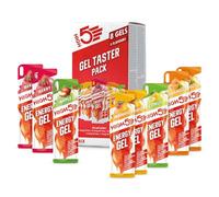 HIGH5 Energy Gel Pack - Running Gel for Quick Energy Release - Natural Fruit Juice & Caffeine-Free - On-the-Go Sports Nutrition for Runners, Cyclists & Endurance Training (Assorted Flavours, 8 x 40g)