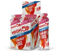HIGH5 Energy Gels with Electrolytes - Quick Release Sports Gels for Peak Performance - Natural Fruit Juice & Caffeine-Free - Energ