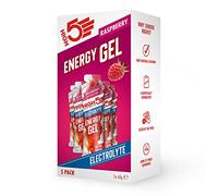 HIGH5 Energy Gels with Electrolytes - Quick Release Sports Gels for Peak Performance - Natural Fruit Juice & Caffeine-Free - Energy Boost for Running, Cycling, Endurance (Raspberry, 5 x 60g)