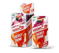 HIGH5 Energy Hydration Drink Refreshing Mix of Carbohydrates and Electrolytes (Berry, Sachet, 12 x 47g)