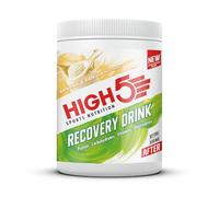 HIGH5 Recovery Drink - Carbohydrate and Whey Protein Powder (20g) for Muscle Recovery with Electrolytes Powder - Fast-Absorbing Post Workout Shake (Banana & Vanilla Milkshake, 450g - 9 Servings)