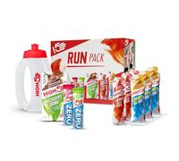 HIGH5 Run Pack with Energy, Hydration & Recovery Products, 350ml Bottle | Includes Energy Gels, ZERO Electrolyte Tablets and Recovery Drink for Running Fuel and Muscle Recovery Support.
