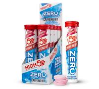 HIGH5 ZERO Caffeine Hit ElectrolyteTablet - Hydration Tablets Enhanced with Vitamin C - 0 Calories & Sugar Free - Boost Hydration, Performance & Wellness - Berry, 160 Tablets (20x, Pack of 8)
