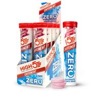 HIGH5 ZERO Caffeine Hit ElectrolyteTablet - Hydration Tablets Enhanced with Vitamin C - 0 Calories & Sugar Free - Boost Hydration, Performance & Wellness - Berry, 160 Tablets (20x, Pack of 8)