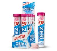 HIGH5 Zero Electrolyte Tablet - Hydration Tablets Enhanced with Vitamin C - 0 Calories & Sugar Free - Boost Hydration, Performance & Wellness - Pink Grapefruit - 160 Tablets - Pack of 8