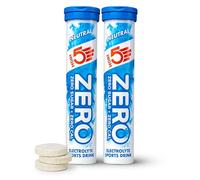 HIGH5 ZERO Electrolyte Tablet - Hydration Tablets Enhanced with Vitamin C - 0 Calories & Sugar Free - Boost Hydration, Performance & Wellness - Neutral, 20 Tablets (20x, Pack of 2)