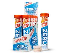 HIGH5 ZERO Electrolyte Tablet - Hydration Tablets Enhanced with Vitamin C - 0 Calories & Sugar Free - Boost Hydration, Performance & Wellness - Orange & Cherry, 160 Tablets (20x, Pack of 8)