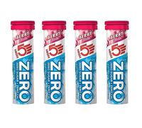 HIGH5 ZERO Hydration Electrolyte Sports Drink Dissolvable Tablets - 10 Tablets Per Tube - 4 x Tubes (40 Tablets Total) (Berry)